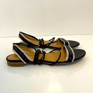 Luck Brand lace up sandals